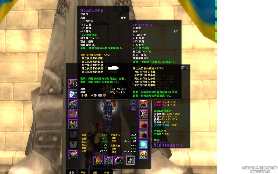 t2.5毕业,电锤末日人类女盗贼,基本毕业有大马.